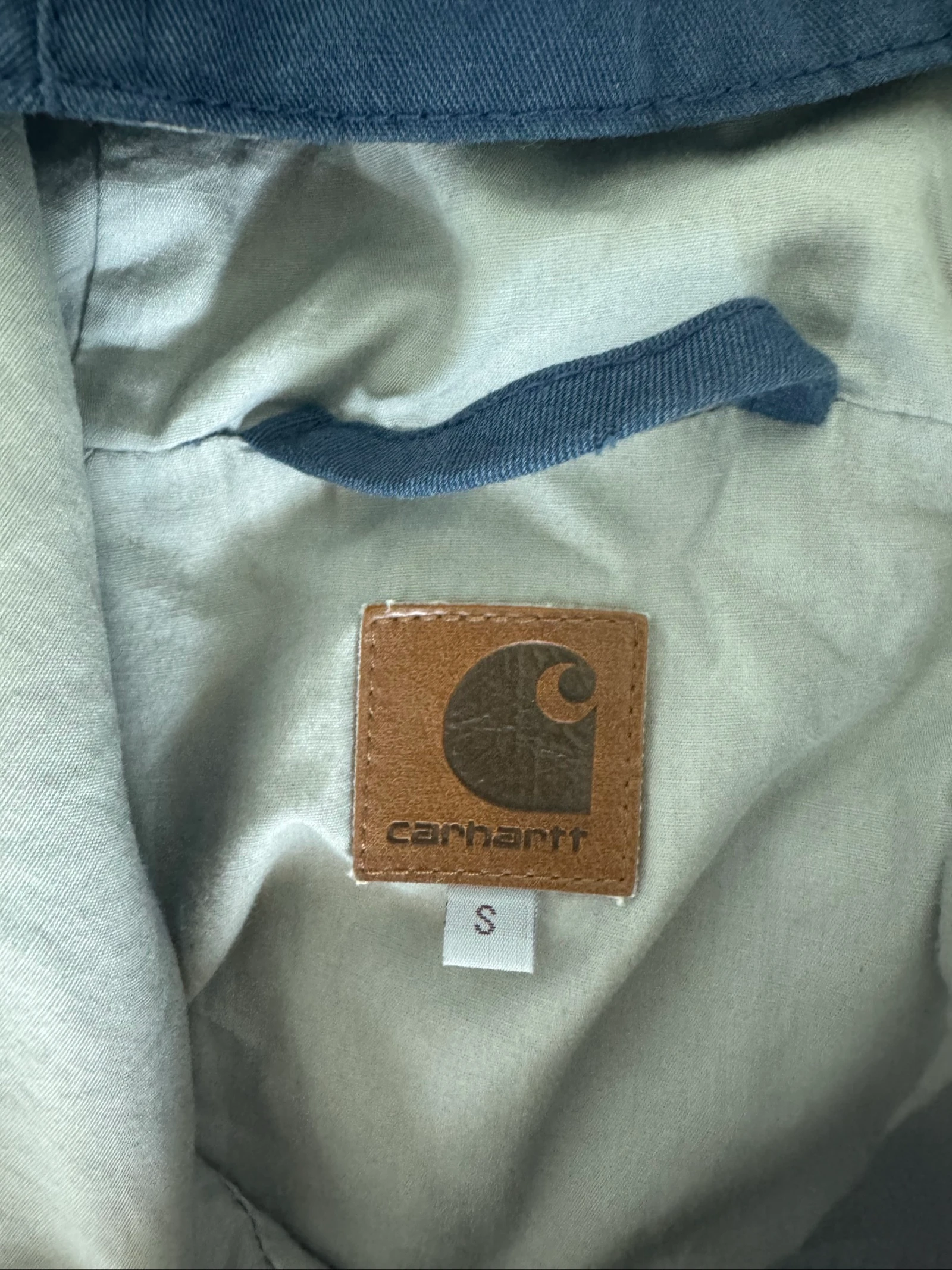Carhartt Terry Jas met Capuchon Werkjas Navy Utility Werkkleding Outdoor S – photo 4
